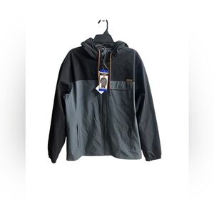 Voyager L men’s black and grey windbreaker